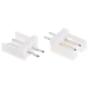 TE Connectivity AMP CT Series Straight Through Hole PCB Header, 2 Contacts, 2 mm Pitch, 1 Row, Shrouded 292161-2