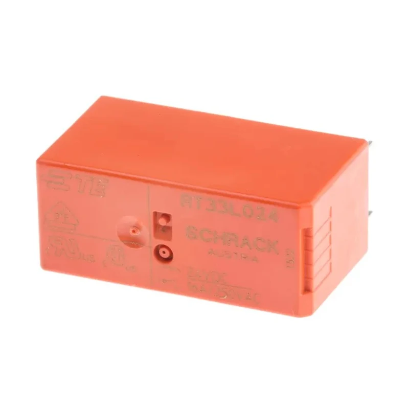 TE Connectivity RT1 Series PCB Power Relay, 24V DC Coil, 16A Switching Current, SPST Contact 3-1393240-5 RT33L024