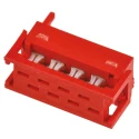 TE Connectivity 8-Way IDC Connector Male for Cable, 2 Row, 1.5A, Tin over Nickel Plating, Micro-MaTch Series 215083-8