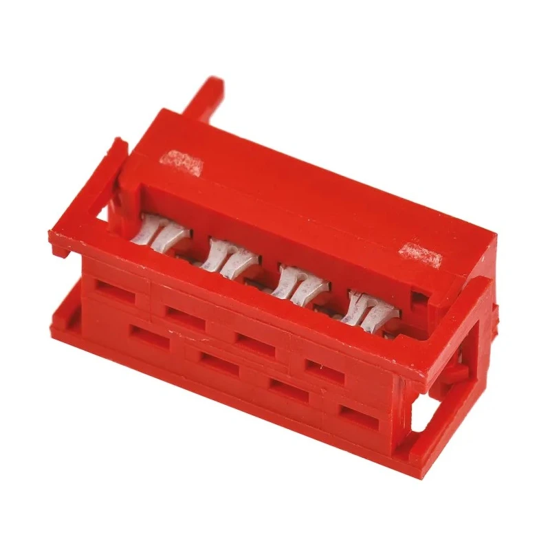 TE Connectivity 8-Way IDC Connector Male for Cable, 2 Row, 1.5A, Tin over Nickel Plating, Micro-MaTch Series 215083-8