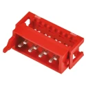 TE Connectivity 8-Way IDC Connector Male for Cable, 2 Row, 1.5A, Tin over Nickel Plating, Micro-MaTch Series 215083-8