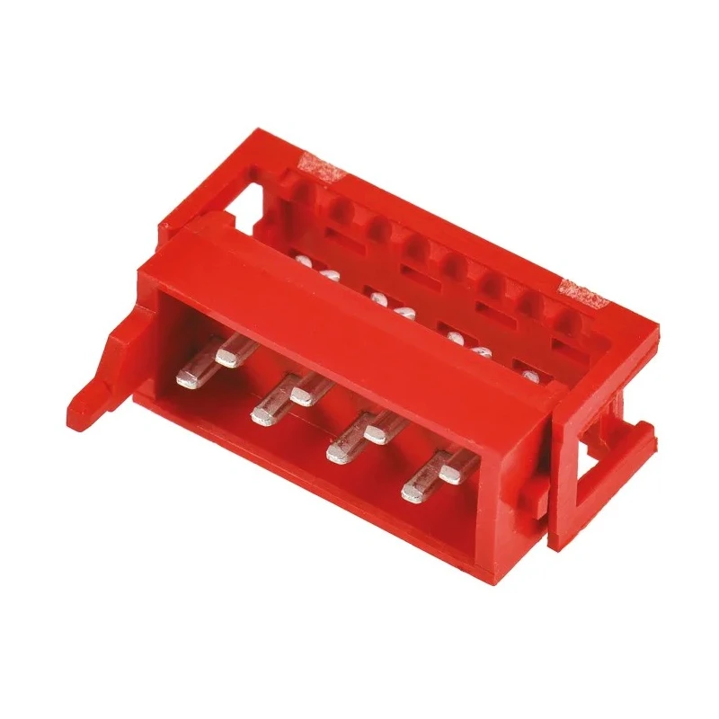 TE Connectivity 8-Way IDC Connector Male for Cable, 2 Row, 1.5A, Tin over Nickel Plating, Micro-MaTch Series 215083-8