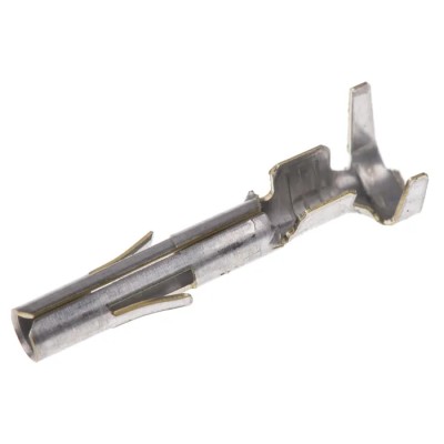 TE Connectivity Universal MATE-N-LOK Series Female Crimp Terminal, 20 AWG Min Crimp, 14 AWG Max 350537-1