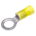 TE Connectivity PLASTI-GRIP Insulated Ring Terminal M8 Stud Size 12 AWG 10 AWG Wire Size Yellow 160296