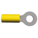 TE Connectivity PIDG Insulated Ring Terminal M6 Stud Size 12 AWG 10 AWG Wire Size Yellow 165028