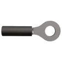 TE Connectivity PIDG Insulated Ring Terminal M3.5 Stud Size 24 AWG 22 AWG Wire Size Black 151439
