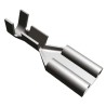 TE Connectivity FASTON .250 Uninsulated Female Spade Connector, Crimp, 6.35 x 0.81 mm Tab Size 20 AWG to 15 AWG 5-160506-2