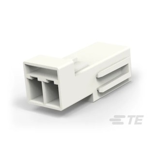 TE Connectivity LIGHT-N-LOK Series Modular Latched Wire-to-Wire Female Lighting Connector 2-Pole 600V AC 9A 1-2834049-1