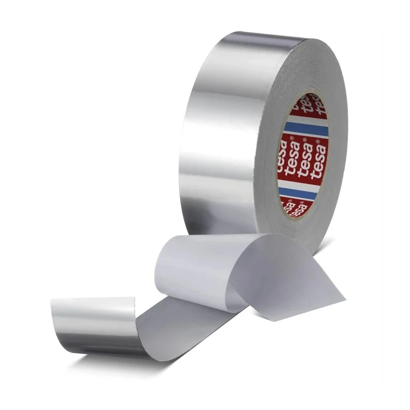 Tesa Conductive Aluminium Tape, Acrylic Adhesive, 50mm x 50m, 0.125mm Thickness, 160°C Max Operating 60672-00000-00