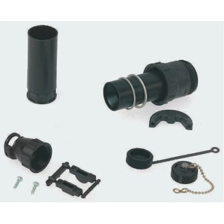 TE Connectivity CPC Cable Clamp Black, Length 42.04mm 213902-3