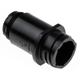 TE Connectivity Industrial Circular Connector, Cable Mount, 9 Contacts, Male Socket, Standard Size, Nylon Housing 788159-2