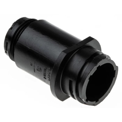 TE Connectivity Industrial Circular Connector, Cable Mount, 9 Contacts, Male Socket, Standard Size, Nylon Housing 788159-2