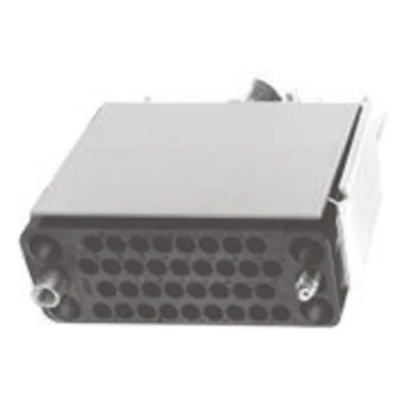 TE Connectivity M Series Rectangular Connector 34 Contacts 3.81 mm Pitch Straight Female Cable Mount 250V 16A 213522-1