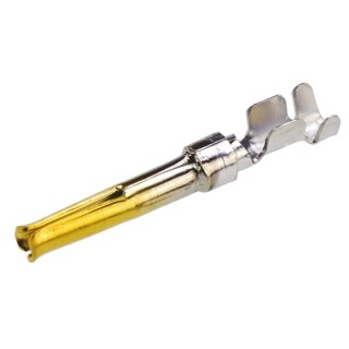 TE Connectivity AMPLIMITE HD-20 Series Size 20 Female Crimp D-Sub Connector Contact Gold Socket 20 AWG 166291-1