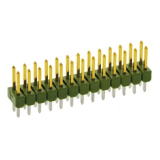 TE Connectivity AMPMODU MOD II Series Straight Through Hole Pin Header, 26 Contacts, 2.54 mm Pitch, 2 Row 1-826656-3