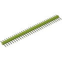 Euroind AMPMODU MOD II Series Straight Through Hole Pin Header 32 Contacts 2.54mm Pitch 1 Row Unshrouded 3A 3-826936-2