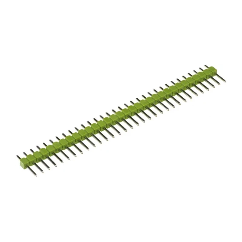 Euroind AMPMODU MOD II Series Straight Through Hole Pin Header 32 Contacts 2.54mm Pitch 1 Row Unshrouded 3A 3-826936-2