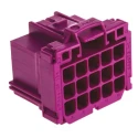 TE Connectivity AMP MCP 2.8 Female Automotive Connector 15 Way 3 Row 5.5 mm Pitch 31 mm Length 28 mm Width 8-968973-1