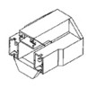 TE Connectivity Positive Lock .250 3 Way Polyamide 66 Crimp Terminal Housing 6.35 mm Tab Size 926525-1
