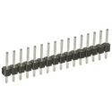 HARWIN M20 Series Straight Through Hole Pin Header, 3 Contacts, 2.54 mm Pitch, 1 Row, Unshrouded M20-9990345