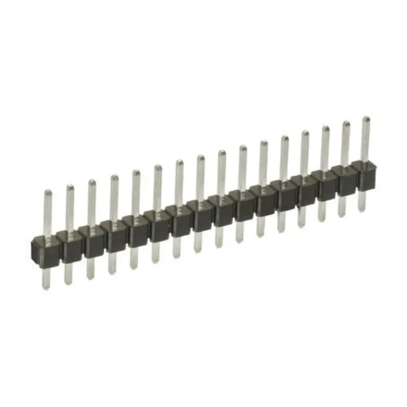HARWIN M20 Series Straight Through Hole Pin Header, 3 Contacts, 2.54 mm Pitch, 1 Row, Unshrouded M20-9990345
