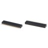 HARWIN Straight Through Hole PCB Socket 20-Contact 1 Row 1.27 mm Pitch 12A 500V Nylon Housing M52-5002045