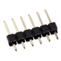 HARWIN M20 Series Straight Through Hole Pin Header 6 Contacts 2.54 mm Pitch 1 Row Unshrouded M20-9990645