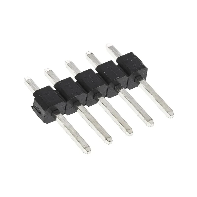 HARWIN M20 Series Straight Through Hole Pin Header, 5 Contacts, 2.54 mm Pitch, 1 Row, Unshrouded M20-9990546