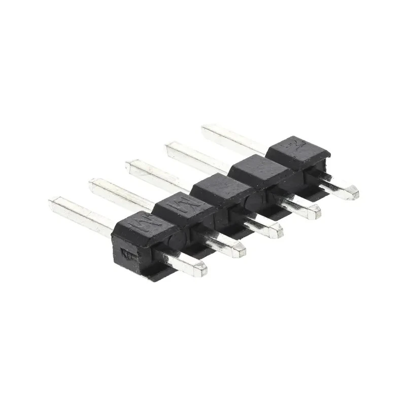 HARWIN M20 Series Straight Through Hole Pin Header, 5 Contacts, 2.54 mm Pitch, 1 Row, Unshrouded M20-9990546