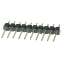 HARWIN M20 Series Straight Through Hole Pin Header 10 Contacts 2.54 mm Pitch 1 Row Unshrouded M20-9991045