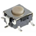 Omron Tactile Switch Button SPST 50mA 24V DC Through Hole 0.8 mm Actuator B3S-1100P