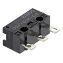 Omron Ultra Subminiature Pin Plunger Micro Switch, Solder Terminal, 100mA, 30 V dc, SPDT, IP40 D2F-01F-D3