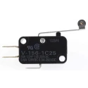 Omron Roller Lever Micro Switch, Tab Terminal, 15A, 250 V AC, SPDT, IP40 V-156-1C25
