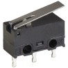 Omron Ultra Subminiature Hinge Lever Micro Switch with PCB Terminal, SPDT, 100mA, 30V dc, IP40 D2F-01L-T
