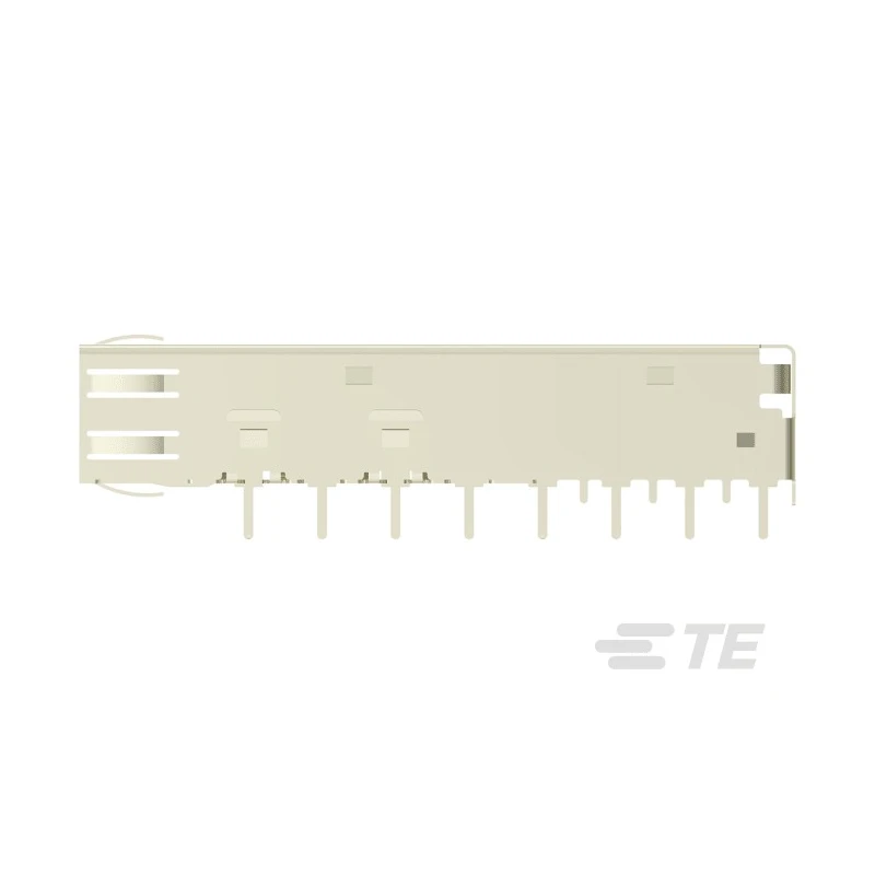 TE Connectivity SFP Cage Assembly for SFP MSA Compliant Transceivers Stainless Steel ASME Y14.5M-2009 2227303-1