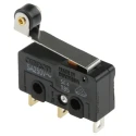 Omron Hinge Roller Lever Subminiature Micro Switch, Solder Terminal, 5A Current, 250V AC, 30V DC, SPDT, IP40 SS-5GL2