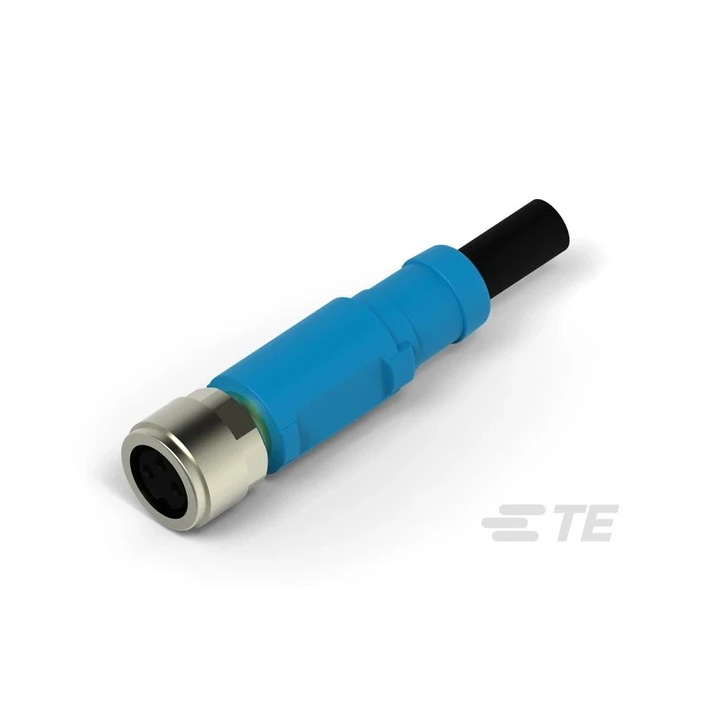 TE Connectivity Female 3 Way M8 Straight to 3 Way Unterminated Sensor Actuator Cable 500mm T4061310003-001