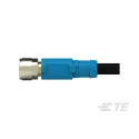 TE Connectivity Female 3 Way M8 Straight to 3 Way Unterminated Sensor Actuator Cable 500mm T4061310003-001