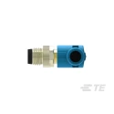 TE Connectivity Sensor Actuator Cable Male 4 Way M8 Right Angle to 4 Way Unterminated Polyvinyl Chloride T4061210004-002