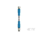 TE Connectivity Male/Female 4 Way Straight to 4 Way Straight Sensor Actuator Cable 30V 5000mm T4062123004-005