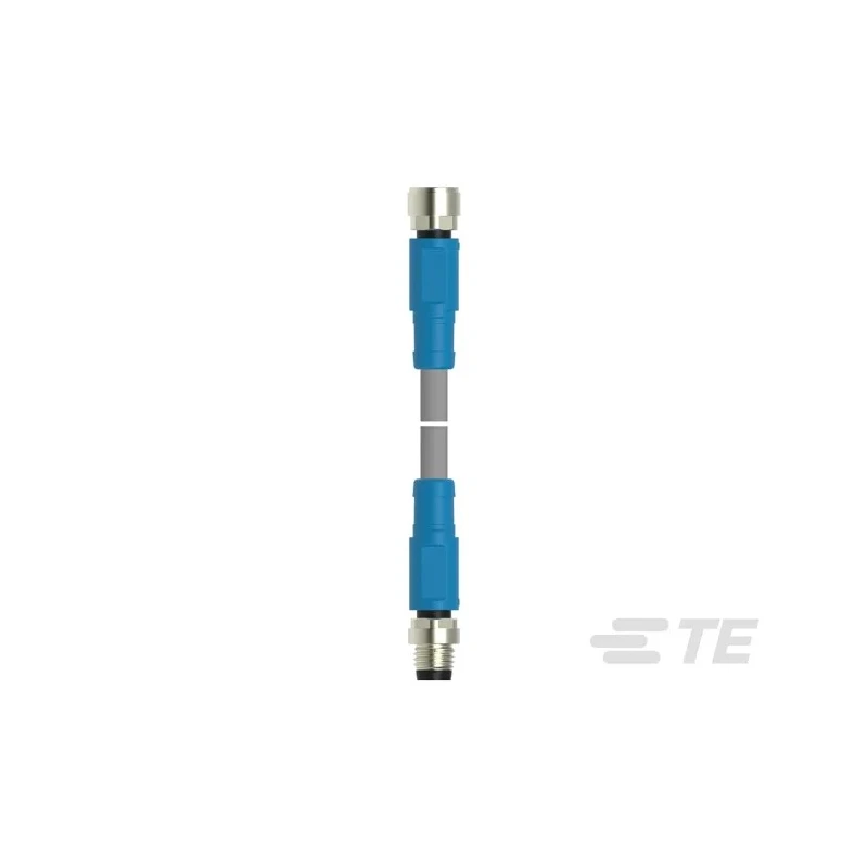 TE Connectivity Male/Female 4 Way Straight to 4 Way Straight Sensor Actuator Cable 30V 5000mm T4062123004-005