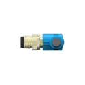 TE Connectivity Sensor Actuator Cable Male 4 Way M8 Right Angle to Unterminated Free End Polyurethane Jacket T4061220004-005