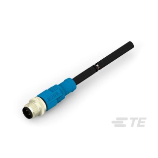 TE Connectivity Male 5 Way M12 to 5 Way Sensor Actuator Cable 5000 mm T4161110005-005