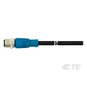 TE Connectivity Male 5 Way M12 to 5 Way Sensor Actuator Cable 5000 mm T4161110005-005