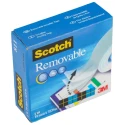 3M Clear Scotch No. 811 Removable Magic Office Tape 19mm x 33m 811 19MM X 33M