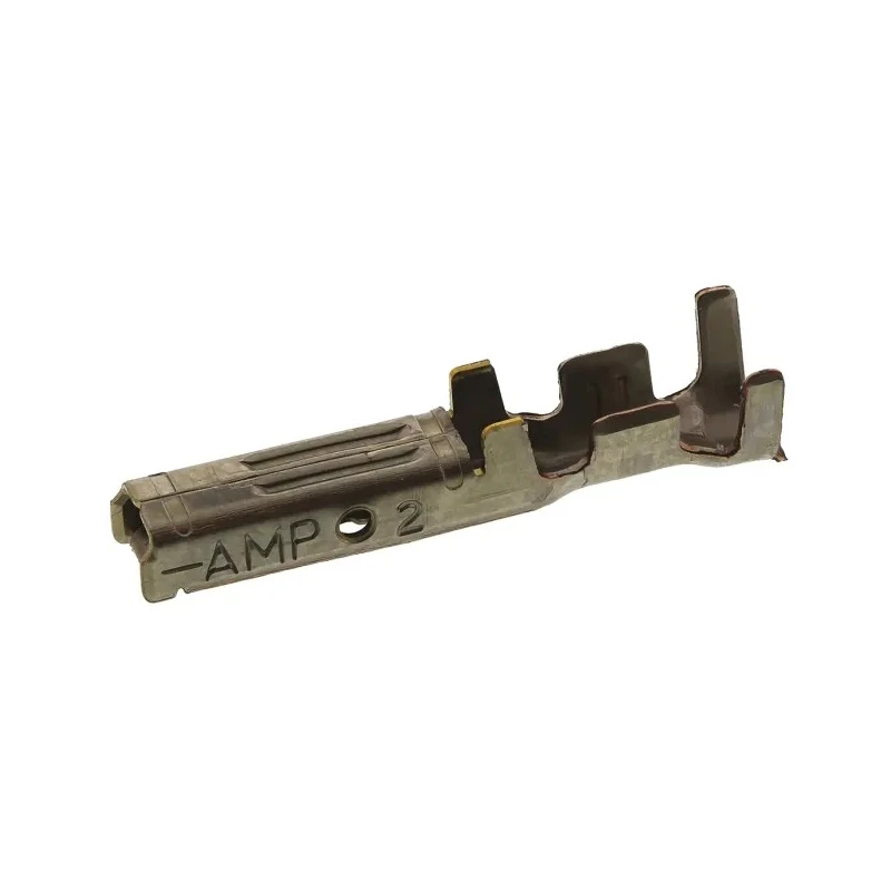 TE Connectivity Dynamic 3000 Series Female Crimp Terminal, 20 AWG Min Crimp, 16 AWG Max, 15A, Gold Plating, Copper 175196-2