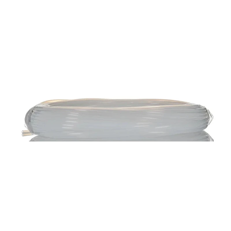 RS PRO Polytetrafluoroethylene Flexible Tubing Clear 4 mm ID 6 mm OD 50 m Length 40 bar Pressure 186-0591