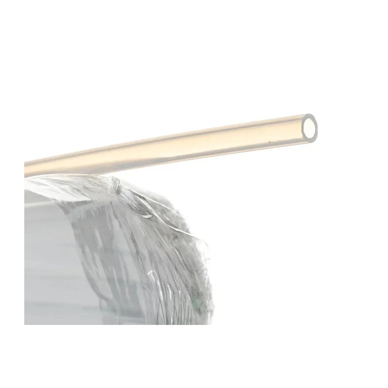 RS PRO Polytetrafluoroethylene Flexible Tubing Clear 4 mm ID 6 mm OD 50 m Length 40 bar Pressure 186-0591