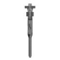 TE Connectivity AMP Universal Power Series Male Crimp Terminal 12A 20-16 AWG Copper Alloy 175150-1
