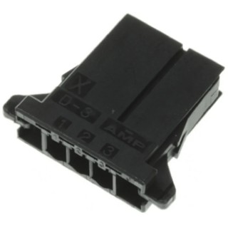TE Connectivity D-3000 Female Connector Housing 3.81 mm Pitch 8 Way 1 Row Straight 1-178288-7